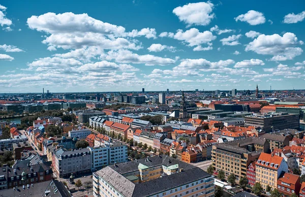 Vista superior de Copenhague . — Fotografia de Stock