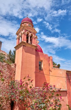 Korfu güzel eski binalar