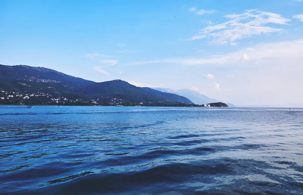 Λίμνη Ohrid στην μακεδονία — Φωτογραφία Αρχείου