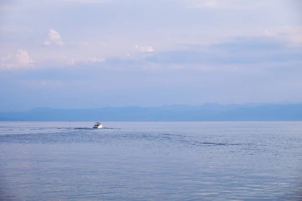 Jezioro Ochryda w Macedonii — Zdjęcie stockowe