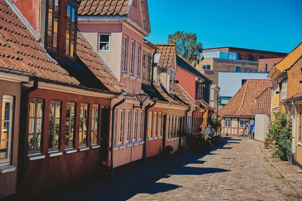 Schöner alter bau in odense, dänemark. — Stockfoto