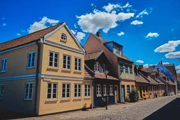 Beautiful old building in Odense, Denmark. — Stock Photo, Image