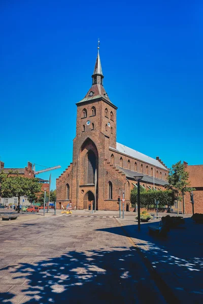 Knuds Katedral i Odense - Stock-foto