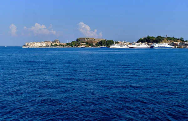 Korfu nebo Kerkyra, Řecko — Stock fotografie