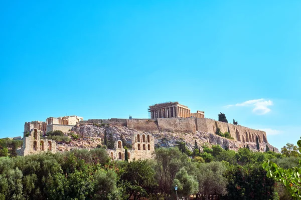 La Acrópolis de Atenas — Foto de Stock