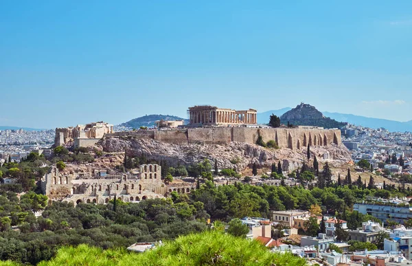 A Acrópole de Atenas — Fotografia de Stock