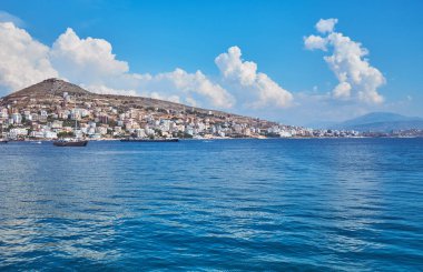 Saranda sahilinin görünümü, Arnavutluk