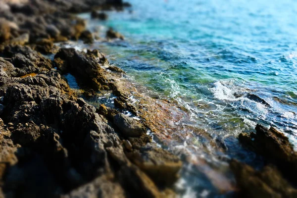 Kusten av havet i Albanien — Stockfoto
