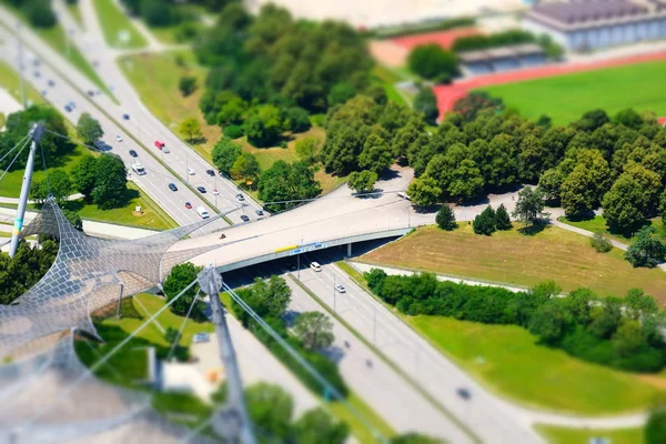 Autostrada w Monachium — Zdjęcie stockowe