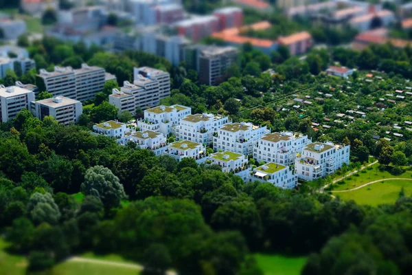 Zonas residenciales en Munich — Foto de Stock