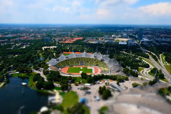 Olympiastadion in München — Stockfoto
