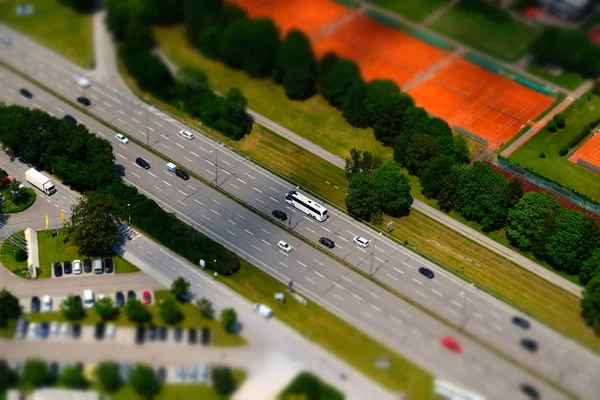 De snelweg in München — Stockfoto