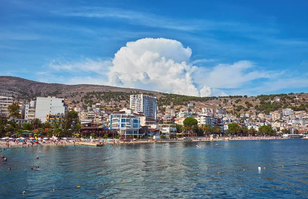 Saranda sahilinin görünümü, Arnavutluk