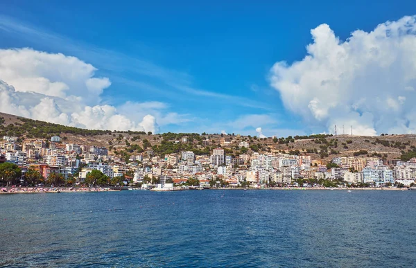 Saranda sahilinin görünümü, Arnavutluk