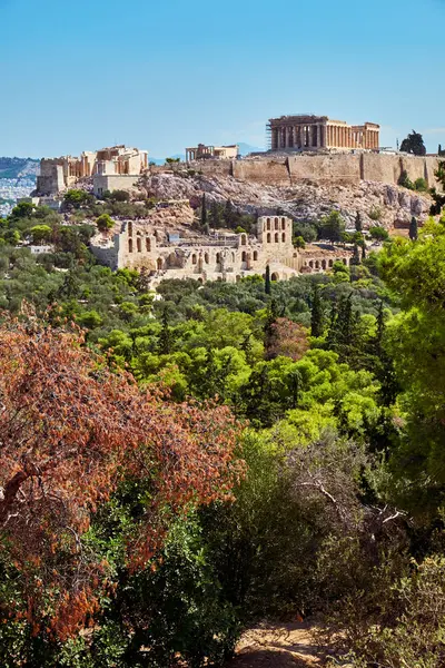 A Acrópole de Atenas — Fotografia de Stock