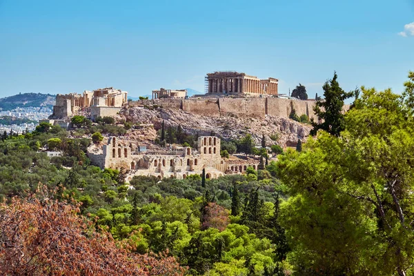 A Acrópole de Atenas — Fotografia de Stock