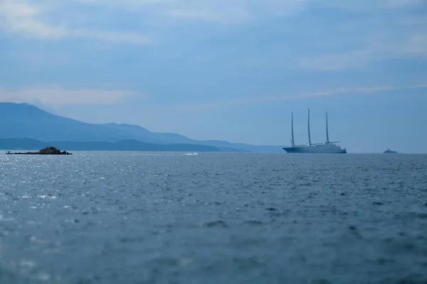 イオニア海のヨット — ストック写真