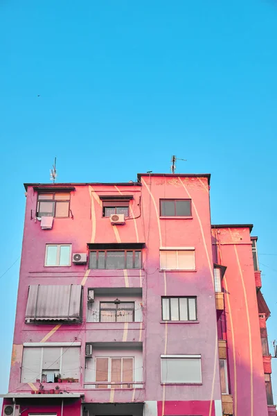 Wohngebäude in Tiran — Stockfoto