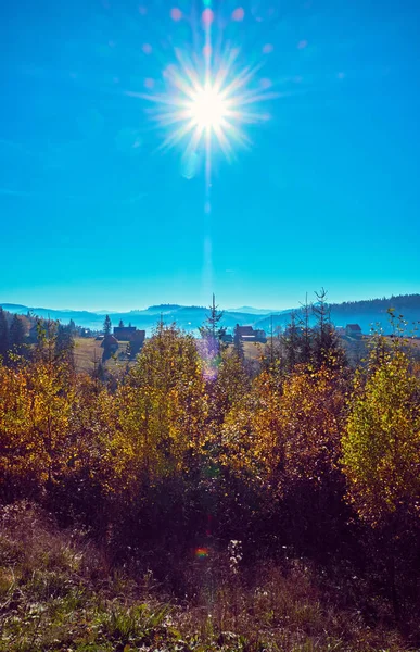 秋のカルパチア山脈 — ストック写真