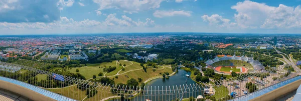 Olympiastadion a Monaco. Panorama . — Foto Stock