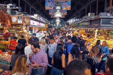 The Mercat de Sant Josep de la Boqueria. Baracelona