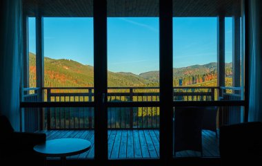 windo gelen güzel manzara