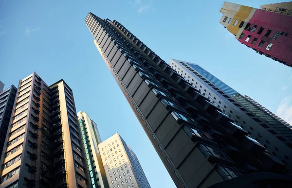 Şehir merkezindeki konut lar. Hong Kong. — Stok fotoğraf