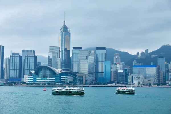 Skyline di Hong Kong — Foto Stock