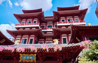 Buddha tooth relic Tapınağı ve Singapur Müzesi.