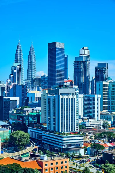 Skyscrapers in Kuala Lumpur — Stock Photo, Image