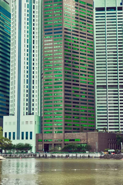 Architectuur van singapore — Stockfoto