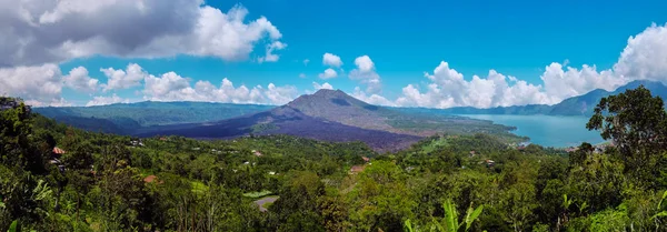 De Batur is een vulkaan. Bali, Indonesië. — Stockfoto