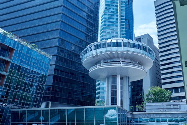 Moderna byggnader i singapore — Stockfoto