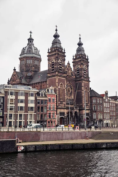 Bazylika św Mikołaja w Amsterdamie — Zdjęcie stockowe