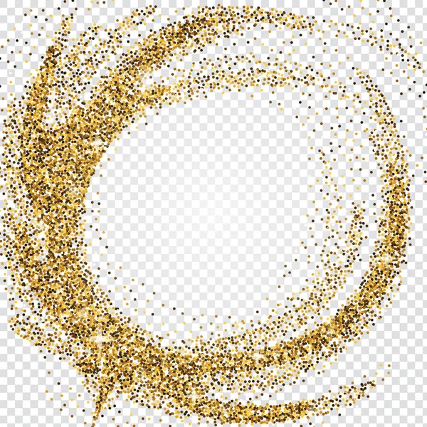 Fondo Abstracto Brillo Dorado Tinsel Brillante Telón Fondo Plantilla Oro — Vector de stock