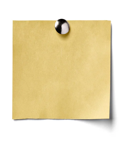 Close Note Paper White Background — Stock Photo, Image