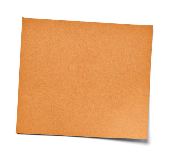 Close Note Paper White Background — Stock Photo, Image