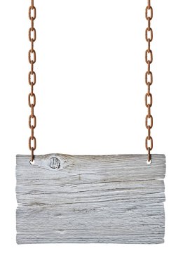 Beyaz arkaplanda boş bir tahta levhayı kapat