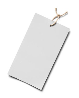 Beyaz arkaplanda bir fiyat etiketi notunu kapat