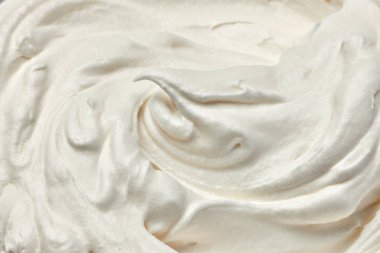 şanti beyaz veya krem beyaz arka plan üzerinde kapat