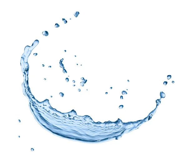 Close Water Splash White Background — Stock Photo, Image