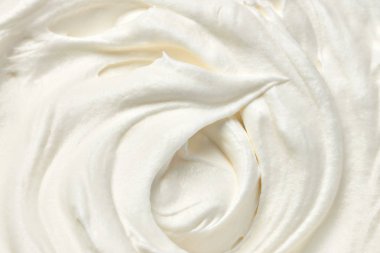 şanti beyaz veya krem beyaz arka plan üzerinde kapat