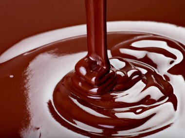 Çikolata şurubunu kapat. 