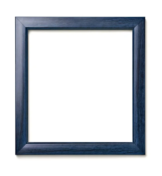 Close Vintage Wood Frame White Background — Stock Photo, Image