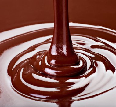 Çikolata şurubunu kapat. 