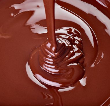 Çikolata şurubunu kapat. 