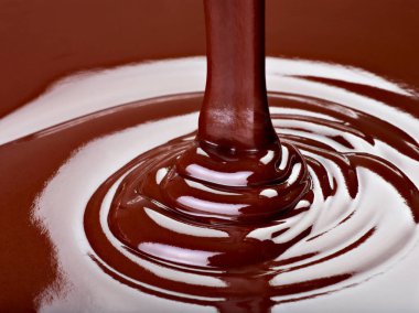 Çikolata şurubunu kapat. 