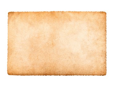 Beyaz arkaplanda eski bir fotoğrafı kapat