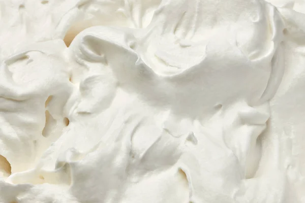 Whipped cream sour sweet food white — Stock Photo, Image