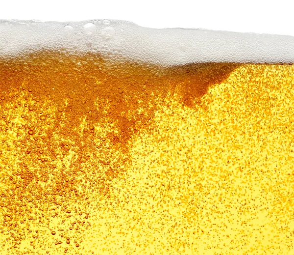 Piwo pić alkoholu zbliżenie — Zdjęcie stockowe